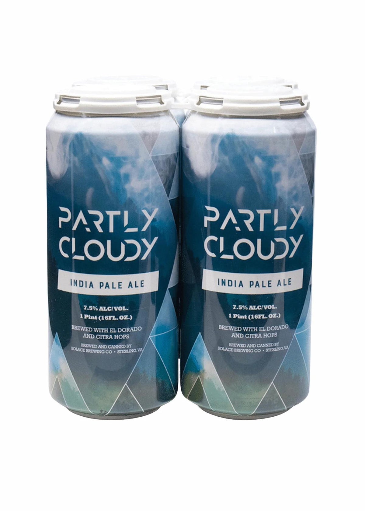 Solace Partly Cloudy IPA 4-pack 16oz cans