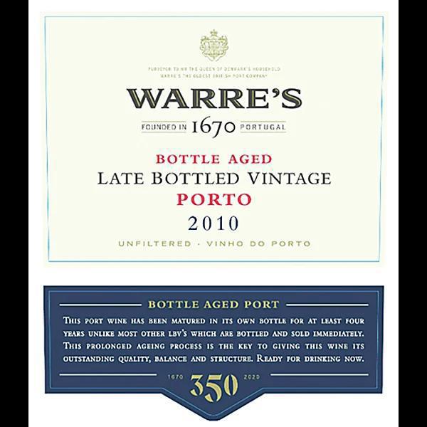Warre's Late Bottled Vintage Port 2010