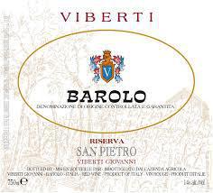 Viberti Barolo Riserva San Pietro 2015