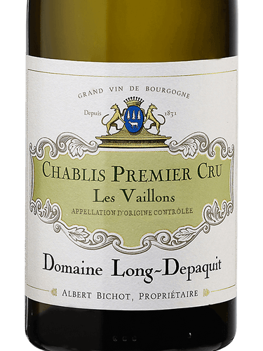 Albert Bichot Chablis 1er Cru Les Vaillons Domaine Long Depaquit 2020