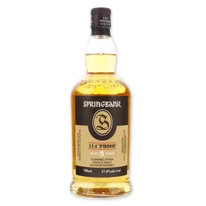 Springbank 5 Yr Campbeltown Single Malt Scotch Whisky (114 Prf