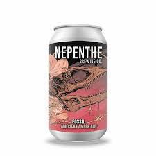 Nepenthe Brewing Fossil American Amber Ale 6-pack cans