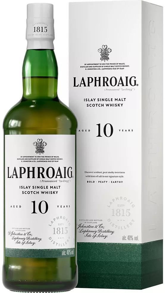 Laphroaig 10yr Single Malt Scotch Whisky- 750ml | Ace Beverage 