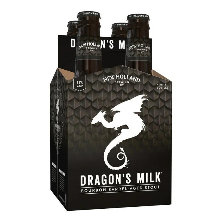 New Holland Dragon's Milk Bourbon Barrel-Aged Stout 4-pack