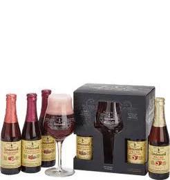 Lindemans 4 bottle gift pack w/glass 8.45oz | Ace Beverage : Fine