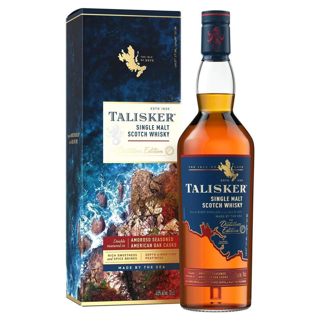 Talisker "The Distillers Edition" Double matured in Amoroso Seasoned American Oak Casks Single Malt Scotch Whisky - 750ml
