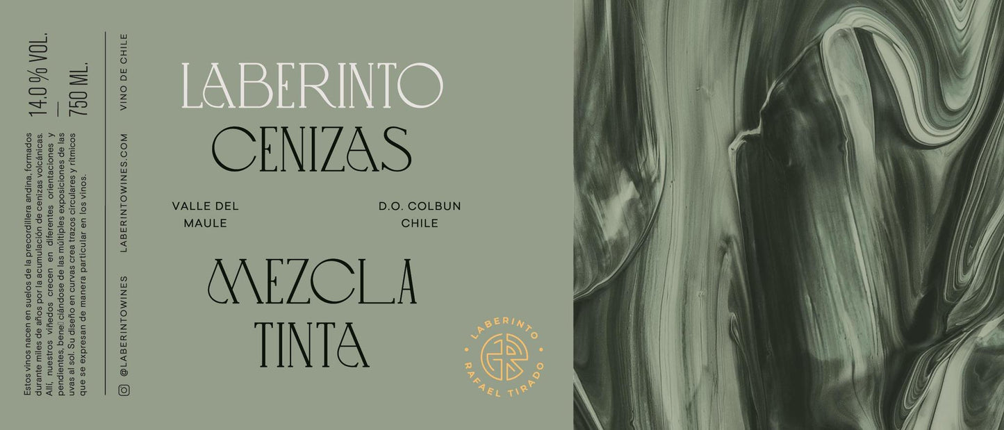 Laberinto Cenizas Mezcla Tinta 2023