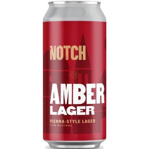 Notch Brewing Amber Lager Vienna-Style Lager 16oz 4-pack