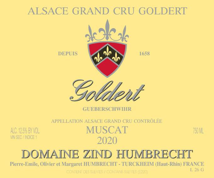 Zind Humbrecht Muscat Goldert 2020