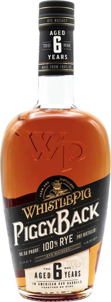 Whistlepig Piggyback 6-yr Rye- 750ml