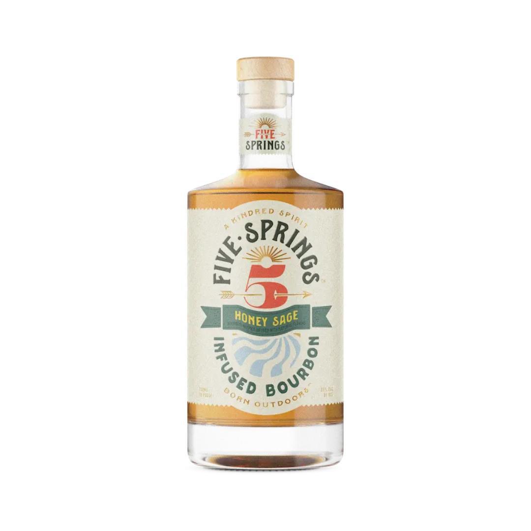 Five Springs Honey Sage Infused Bourbon - 750ml