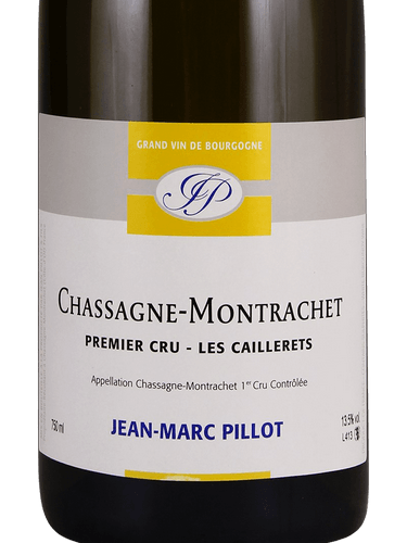 Jean-Marc Pillot Chassagne Montrachet 1er Cru Les Caillerets 2021