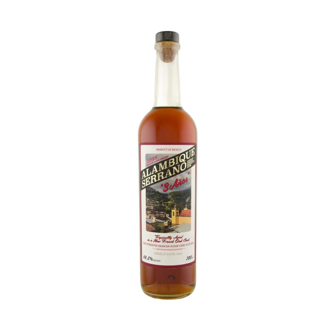 Alambique Serrano "3 Anos" Single Cask #319 "Prestigio" Cask Strenght Oaxacan Rum (106 Prf) - 700ml