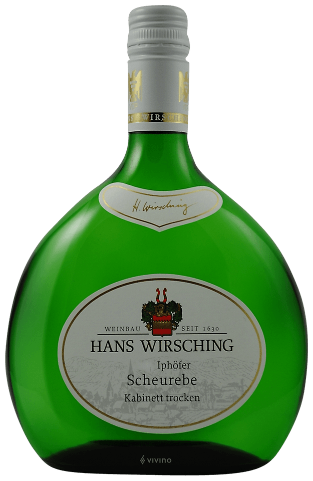 Wirsching Scheurebe Kabinett Trocken Bocksbeutl 2023
