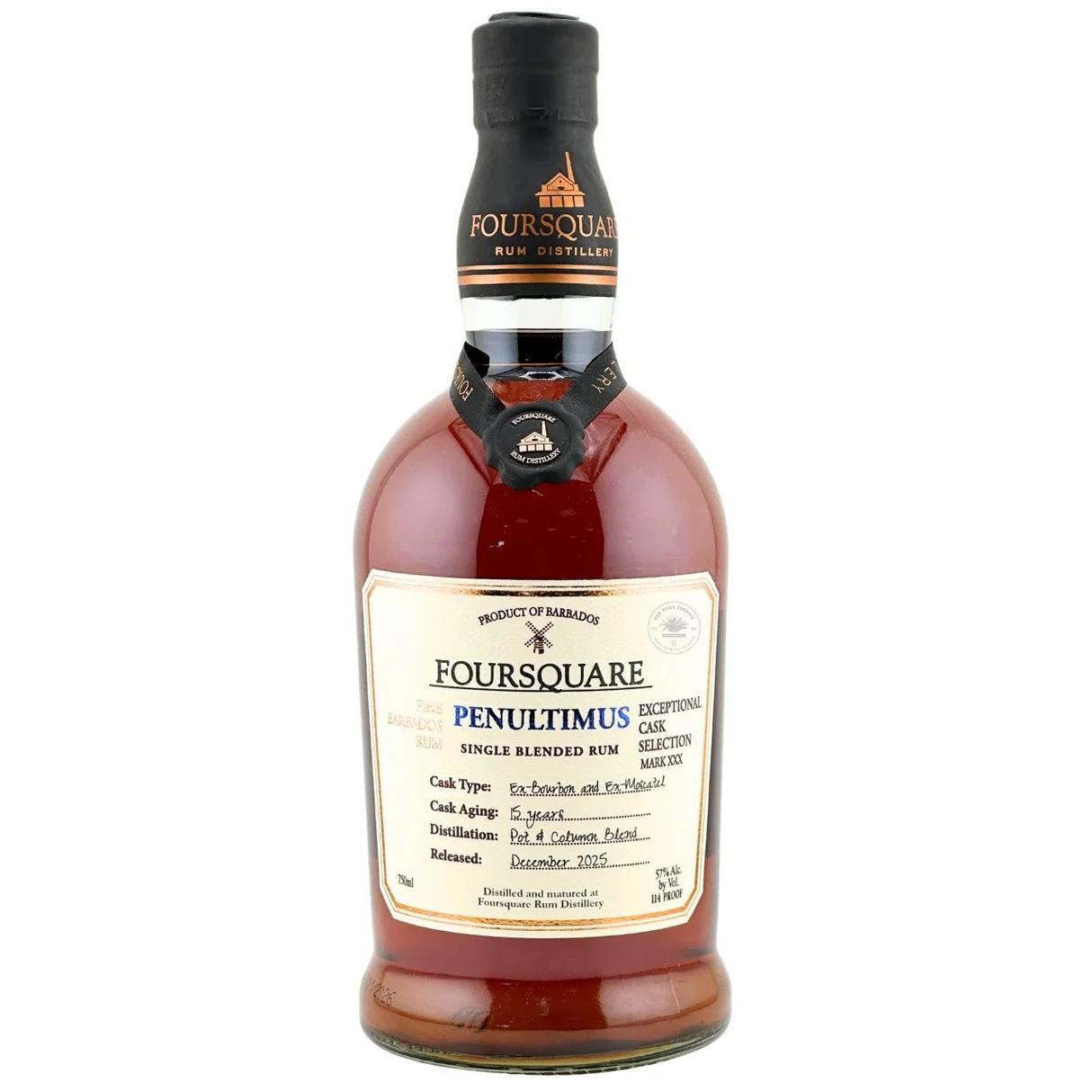 Foursquare Penultimus Rum - 750ml | Ace Beverage : Fine Wines and