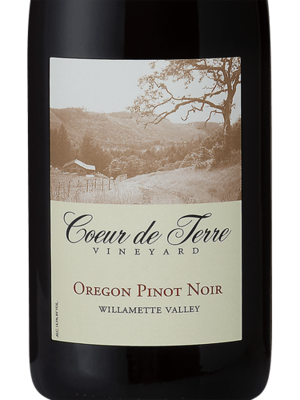 Coeur de Terre Pinot Noir Willamette Valley 2022/23