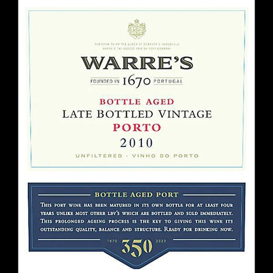 Warre's Late Bottled Vintage Port 2010