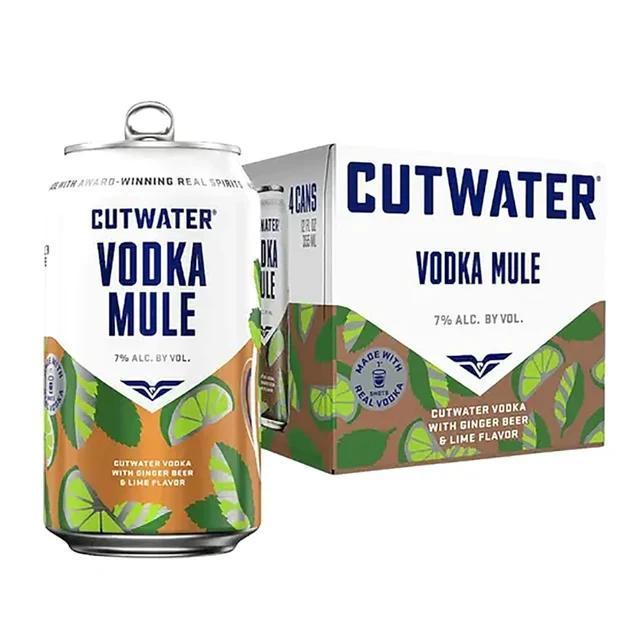 Cutwater Vodka Mule 4-pack Cans