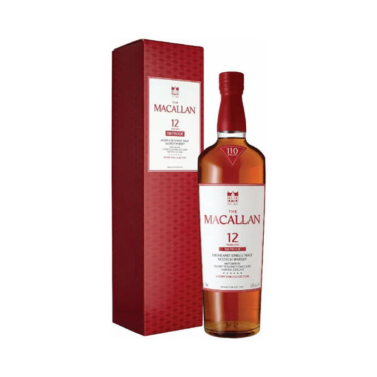 Macallan 12 years 110 Proof Sherry Cask Single Malt Scotch  Whisky - 750ml