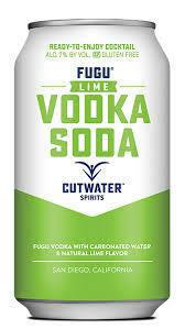 Cutwater Lime Vodka Soda 4-pack