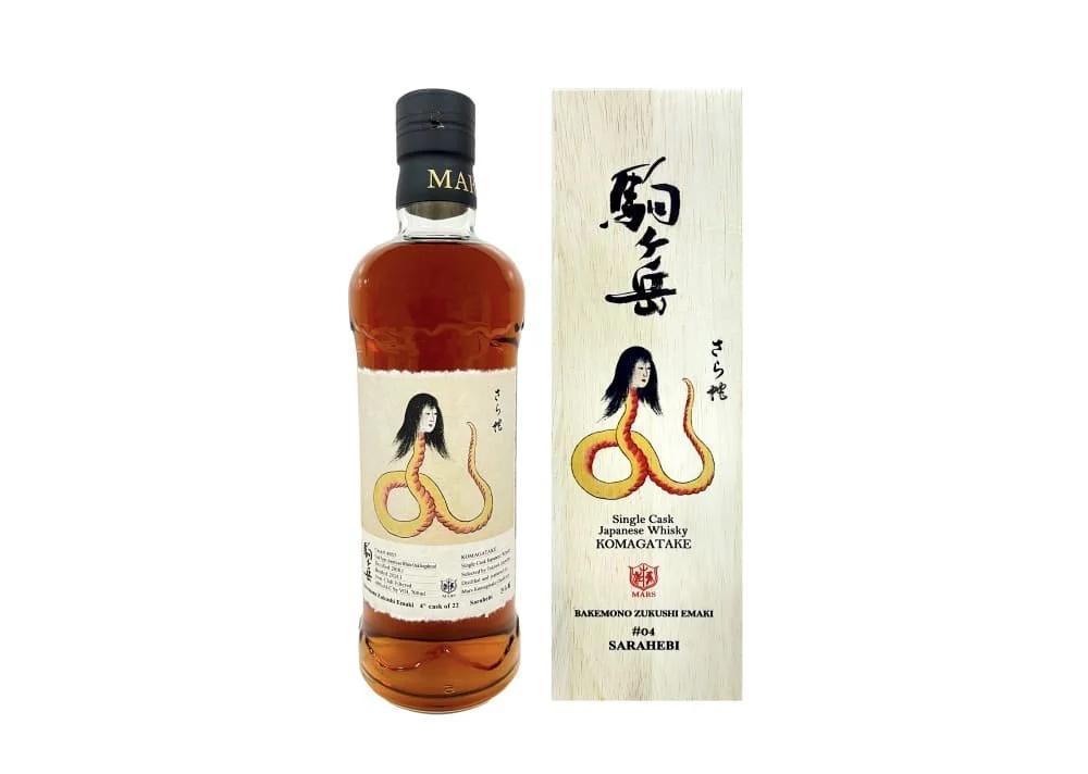 Mars Bakemono Zukushi Emaki: 4th "Sarahebi" American White Oak Hogshead Single Malt Japanese Whisky - 700ml