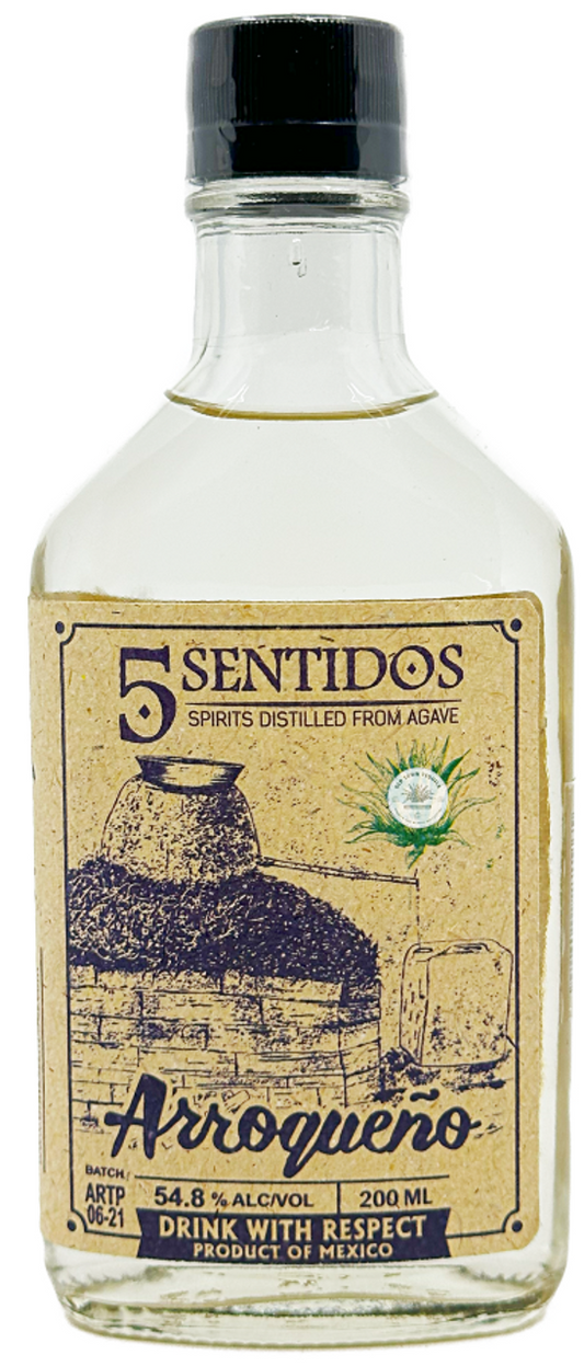 Cinco Sentidos Arroqueno Mezcal - 200ml
