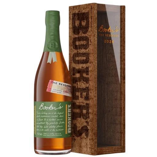 Booker's The Reserves 2026 Kentucky Straight Rye Whiskey 6 years (125.1 proof) - 750ml