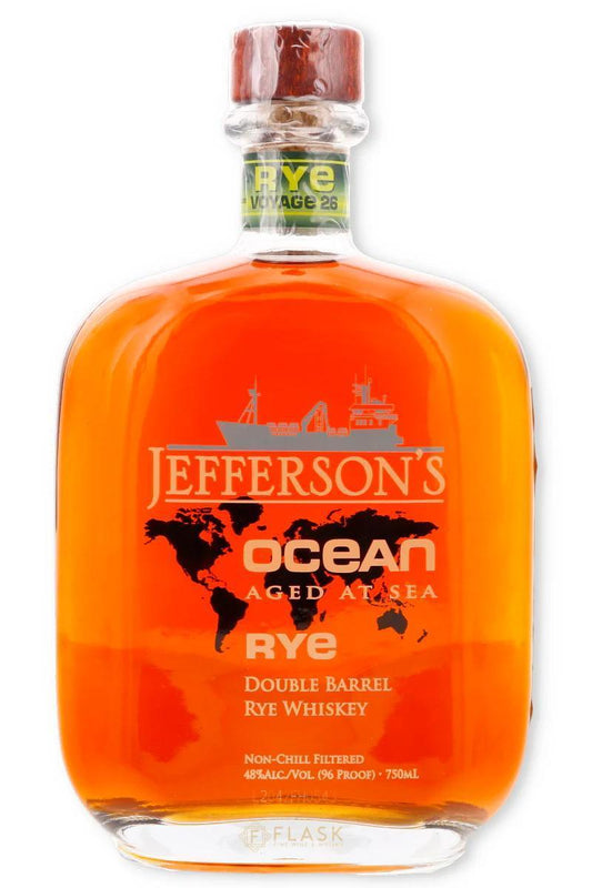 Jefferson's Ocean Double Barrel Rye Whisky- 750ml