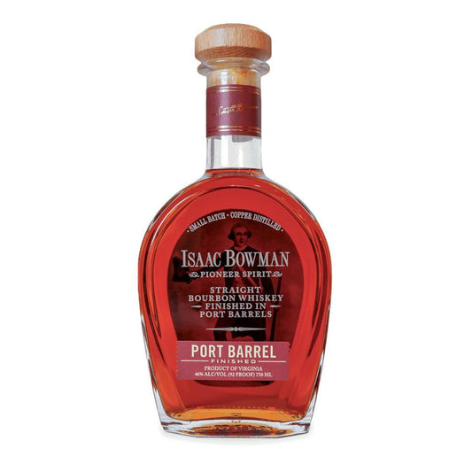 Isaac Bowman Small Batch Bourbon Port Barrel Finish - 750ml