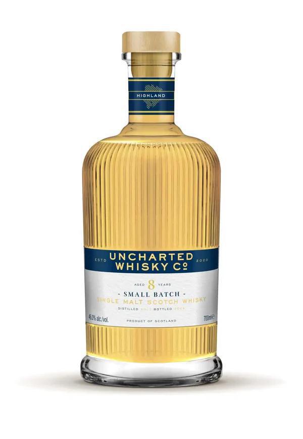 Uncharted Whisky Co. - Aultmore Small Batch 8 Year Single Malt Scotch - 700ml
