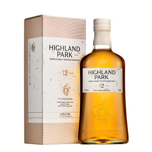 Highland Park 12-yr Scotch Malt Whisky - 750ml