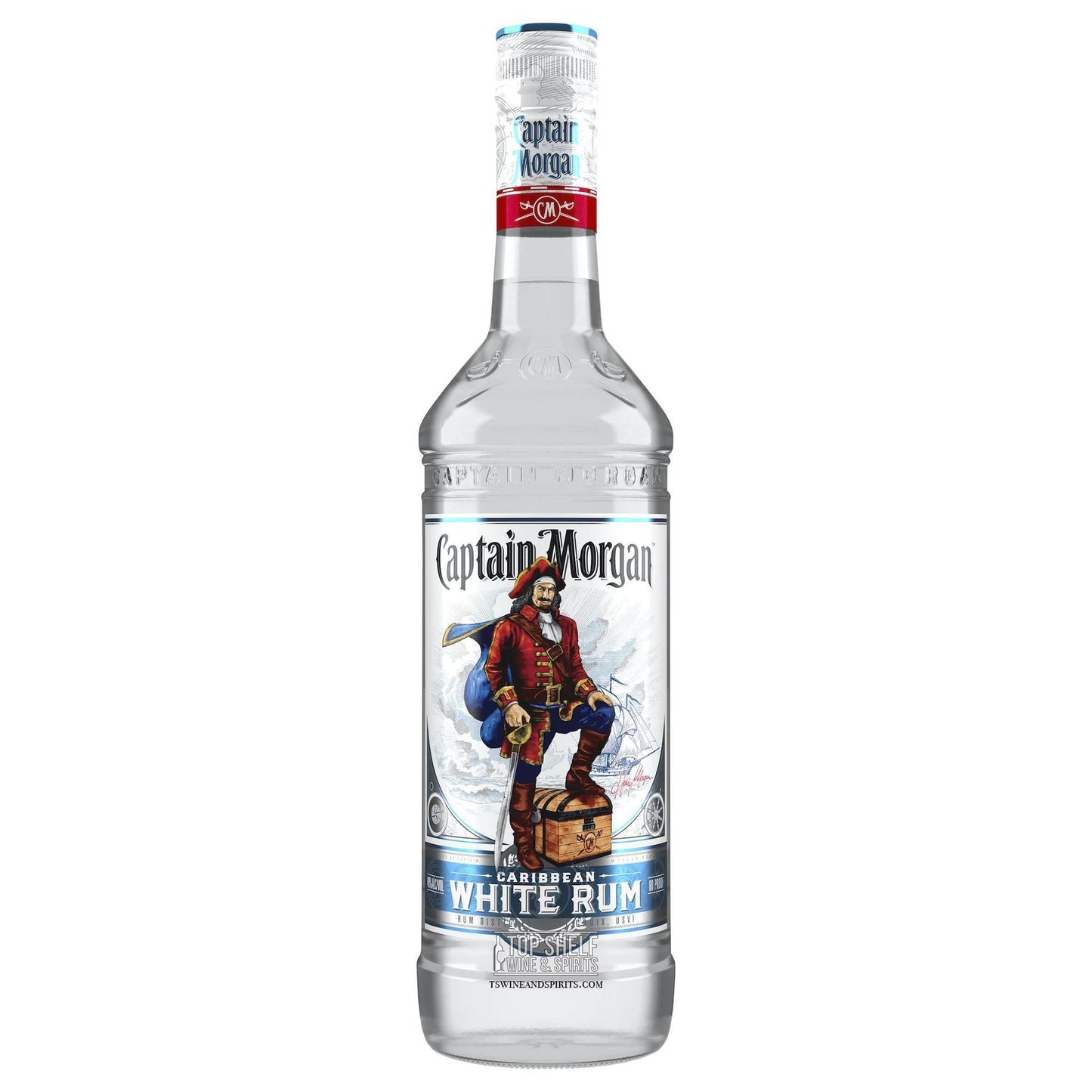 Captain Morgan White Rum 750ml