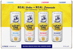 Lucky One Variety Pack Lemonade 8-pack