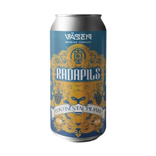 Vasen Radapils Continental Pilsner 16oz 4-pack cans