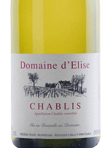 Domaine d'Elise Chablis 2024