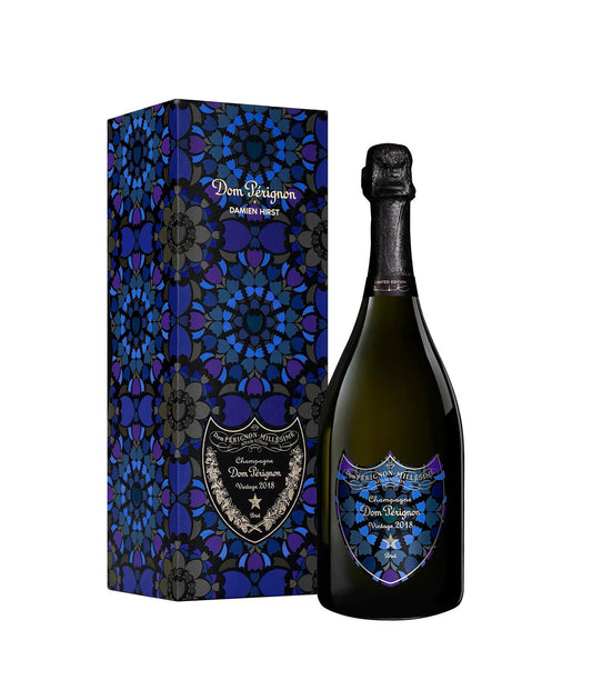 Dom Perignon Brut 2018 Damien Hurst Gift Box