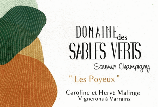 Domaine des Sables Verts Saumur Champigny Les Poyeux 2022
