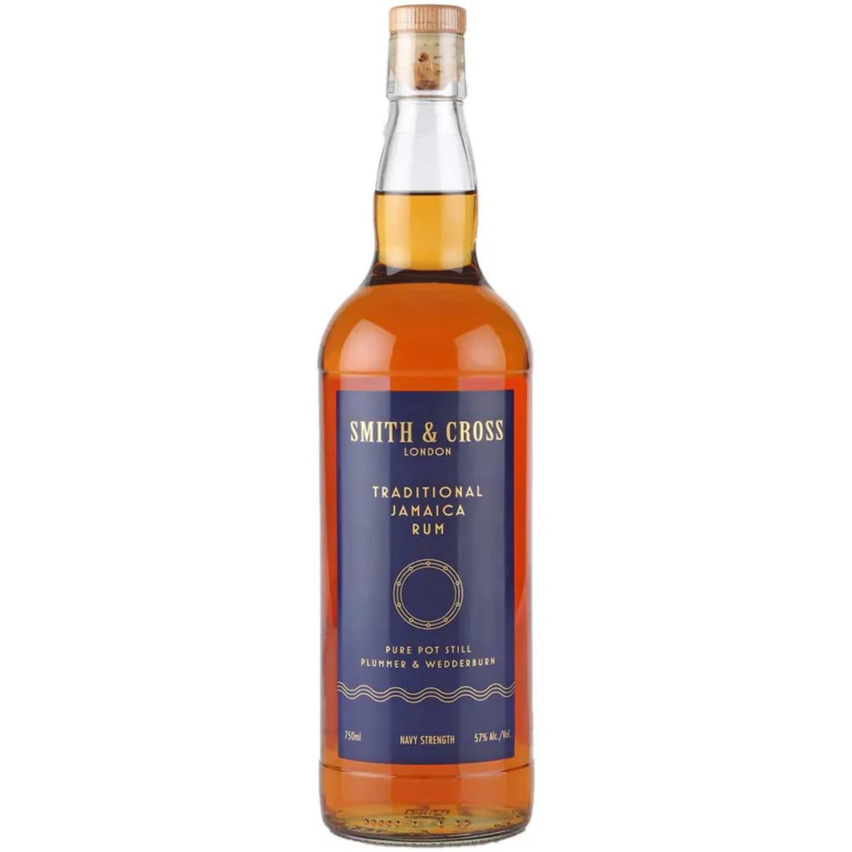 Smith & Cross Jamaican Pure Pot Still Navy Strength Rum- 750ml