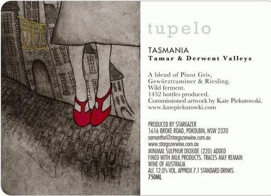 Stargazer Tasmania Cole River Valley White Wine Tupelo 2022