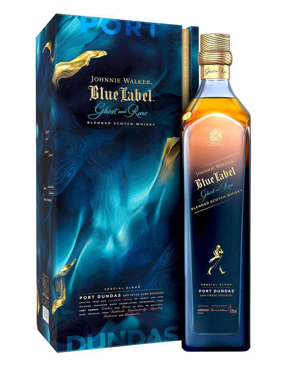 Johnnie Walker Blue Label Ghost and Rare Port Dundas - 750ml