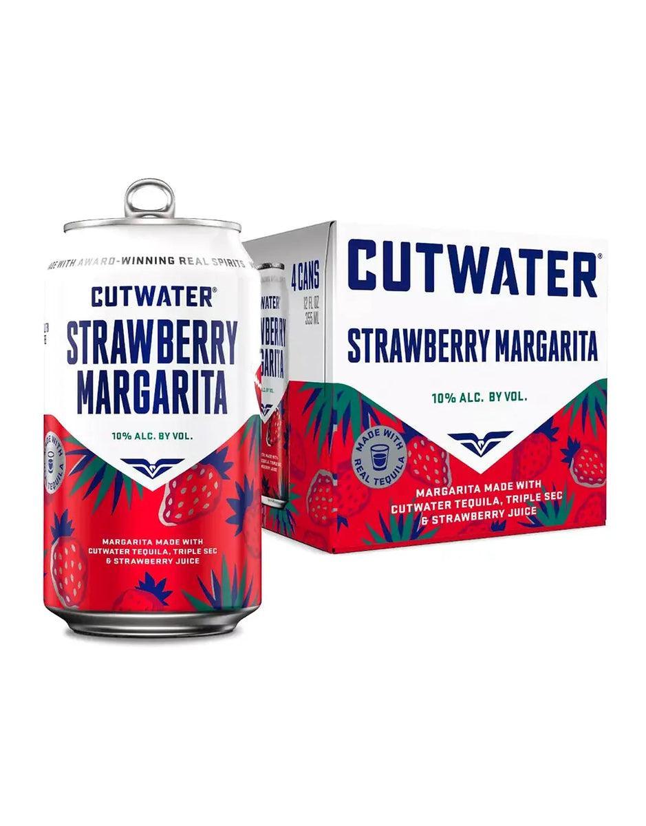 Cutwater Strawberry Margarita 4-pack cans