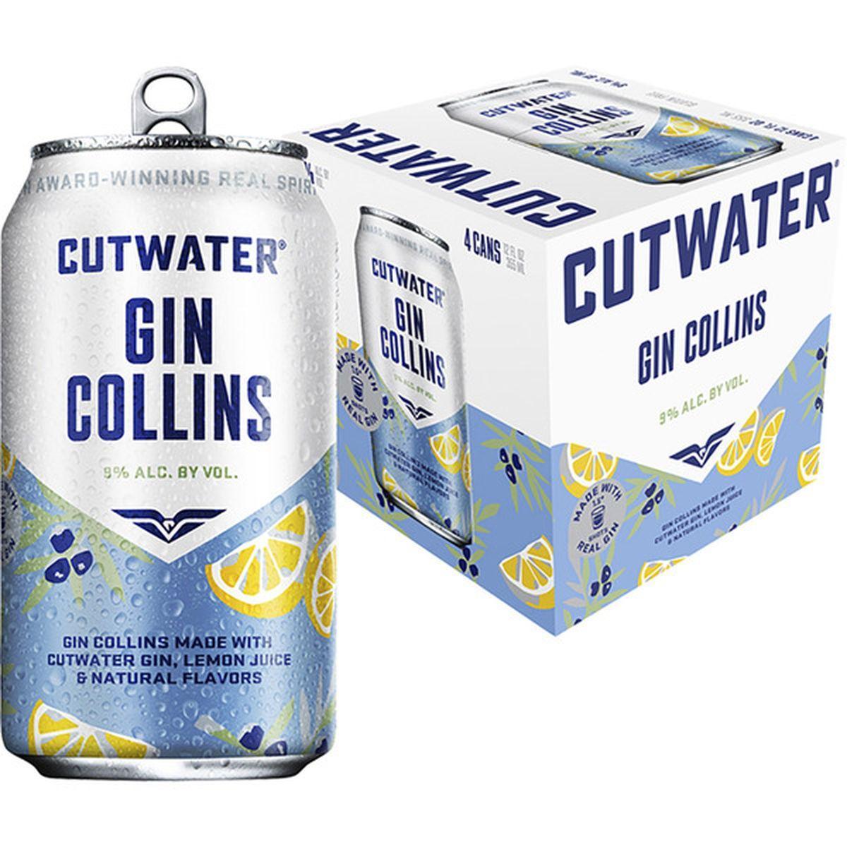 Cutwater Gin Collins 4-pack