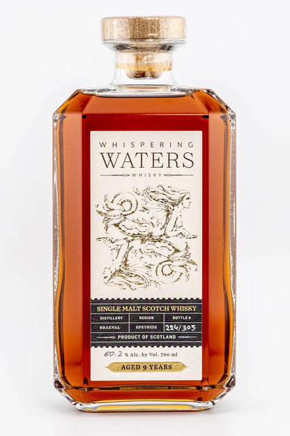Whispering Waters - Braeval 9.97 Year Single Malt Scotch - 700ml
