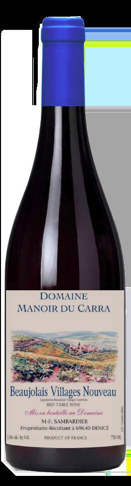 Manoir Du Carra Beaujolais Villages Nouveau 2025