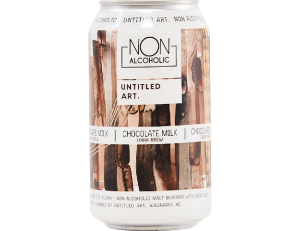 Untitled Art FLVR Chocolate Dark Brew Non Alcoholic 6-pack cans