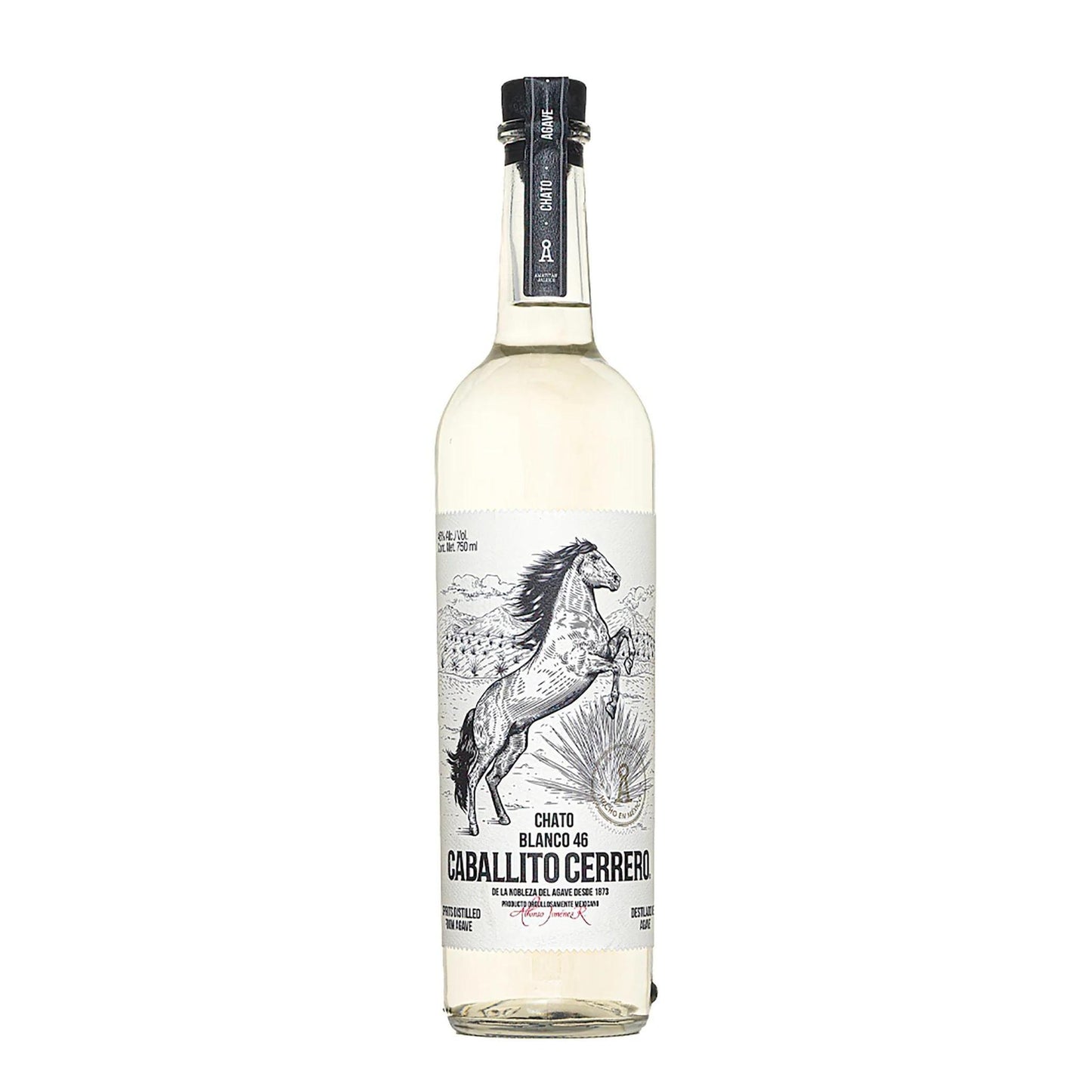 Caballito Cerrero Blanco "Chato" Agave Spirit