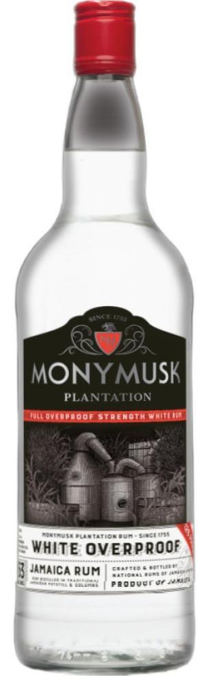 Monymusk Overproof White Rum