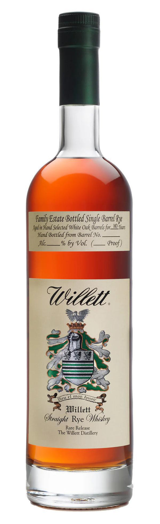 Willett Family Estate Single Barrel Rye "First Growth" FE 12 years  (121.2 Proof) - 750ml