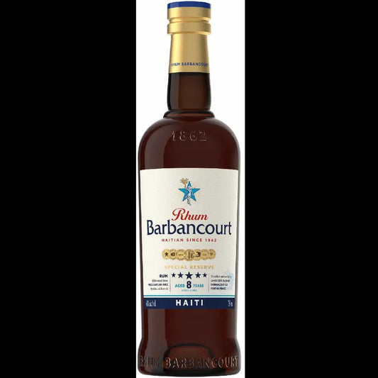 Barbancourt 5 Star (8yr) Rum- 750ml