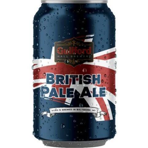 Guilford Hall Brewery British Pale Ale 6-pack cans